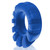 Cock-Lug Lugged Cockring - Marine Blue