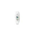 Silver Anchor Buttplug Kit - Clear Iridescent/pink