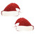 Freaking Awesome Glitter Santa Hat Nipple Cover Pasties