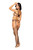 Leopard Set Bralette and Garter With G-String and Choker - One Size - Leopard