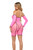 Double Vision Bodysuit Set - Pink