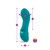 Lalita Mini Pleasure Ridges G-Spot Vibe - Ocean
