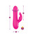 Freyja Mini Triple Ticklers Rabbit Vibe - Hot Pink