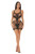 Get Curved Bodystocking Dress Black - Os