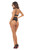 Waspie and Thong Black - S/m
