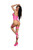 Moneymaker Stretch Lace Teddy - L/xl - Neon Pink