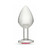 Me You Us Crystal Jewels Metal Plug Pink Medium