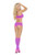 3 Piece Booty Shorts Set - One Size - Neon Pink/neon Purple