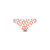 Magic Silk Sweet Treats Boy Short with Lube Peach S/M