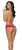 Ring Open Crotch Panty - Os - Red/black