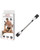 Lux Fetish Spreader Bar w/Lockable Cuffs