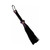 Love Knot Mini Flogger Black with Purple Bow