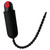28x Dark Chain Rechargeable Remote Silicone Sound - Black