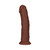 RealRock 7 in. Cock Curved Brown