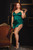 Coquette Holiday Dress Green 1XL/2XL