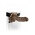 Fetish Fantasy Series 7 in. Hollow Strap-On with Balls Brown/Black