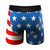 Shinesty The Mascot American Flag Ball Hammock Pouch Underwear with Fly XS