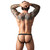 Male Power Open Ended Jock Open Black S/M