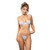 Fantasy Lingerie Radiance Aquamarine Bra & G-String with Pavé Detail Straps L/XL