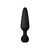 Forto F-31 Silicone Anal Plug Medium Black