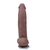 Real Skin 12 Dual Layer Dildo - Light Brown