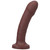 Tantus Uncut #2 O2 Dual Density Dildo Espresso