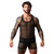 Male Power Fishnet 2.0 Tank Top Black L/XL