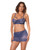 Twilight Fever Lace Bra & Skirt - Navy MD