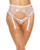 Evelyn Lace Garter Belt - White LG
