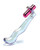 Cristal Twilight Glow Glass Dildo w/Clitoral Vibrator