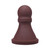 Tantus The Pawn Firm Dildo Garnet (Box)