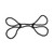 Merci Restrain 6mm Hemp Wrist or Ankle Cuffs Black