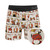 Shinesty The Bottomless Blackjack Vintage Playing Cards Ball Hammock Pouch Underwear with Fly 2XL