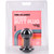 The Classic Round Butt Plug Small Black