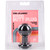 The Classic Round Butt Plug Medium Black