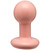 The Classic Round Butt Plug Small Cream