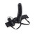 Fetish Fantasy Series 8" Vibrating Hollow Strap-On Black