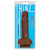 Thinz 7" Slim Dong With Balls Chocolate