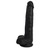Thinz 8" Slim Dong With Balls Midnight