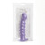 Kendall Silicone Dong Swirled Satin Finish Neon Purple