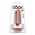 King Cock 7" Two Cocks One Hole Light