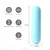 Maia Jessi USB Rechargeable Super Charged Mini Bullet Teal Blue