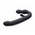 Strap U Tri-Volver 7X Vibrating Strapless Strap On Black
