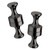 Master Series Power Pins Magnetic Nipple Clamp Set