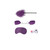 Ouch! Introductory Bondage Kit #2 Purple