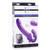 Strap U 7X Revolver Thick Vibrating Strapless Strap-On Purple