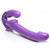Strap U 7X Revolver Thick Vibrating Strapless Strap-On Purple