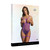 Le Desir Open-Cup Strappy Teddy Purple O/S