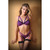 Phoebe Mesh Paneled Bra And Panty L/XL