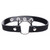 Master Series Kinky Kitty Ring Slim Choker Black